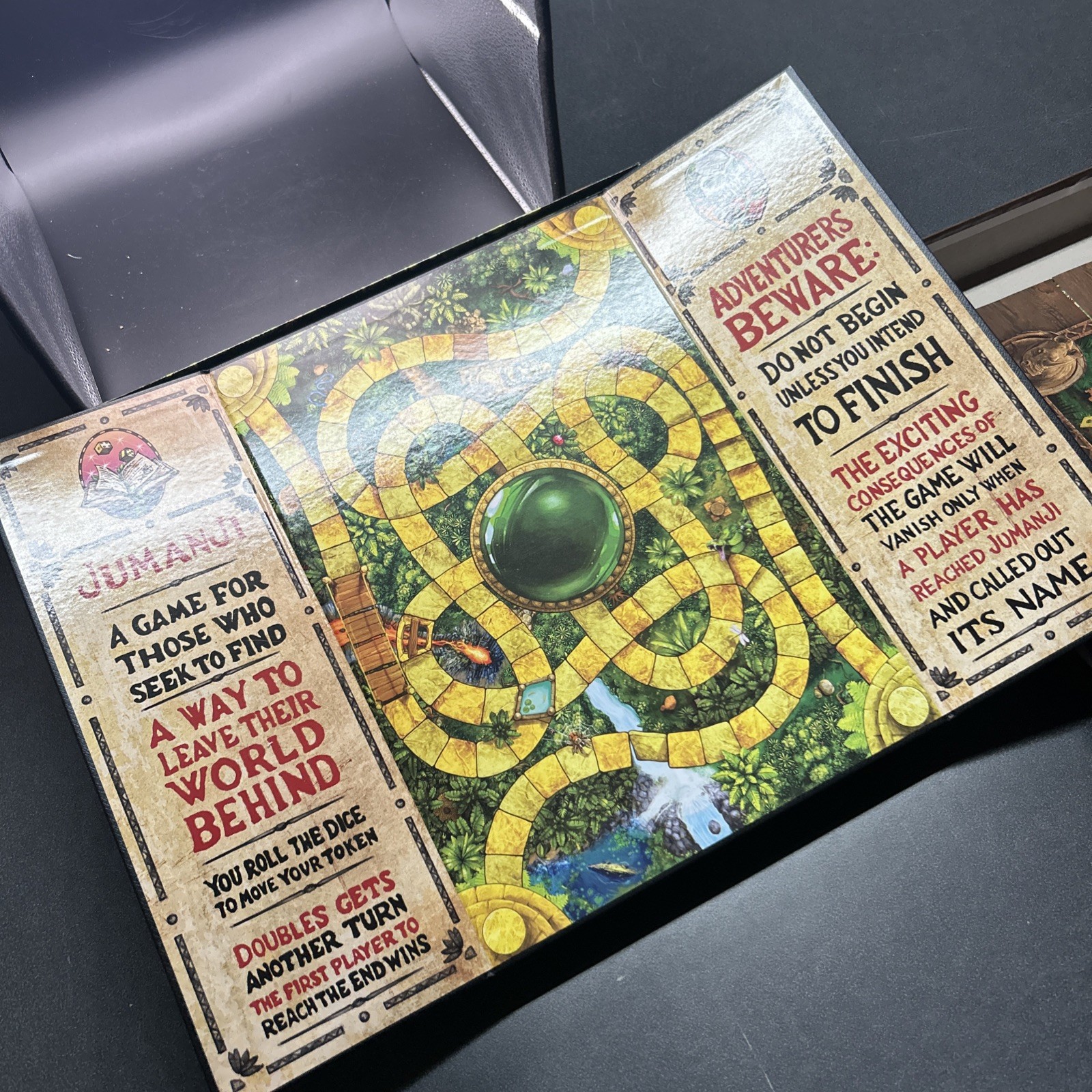 Spin Master Games Jumanji Adventure Board Game Complete