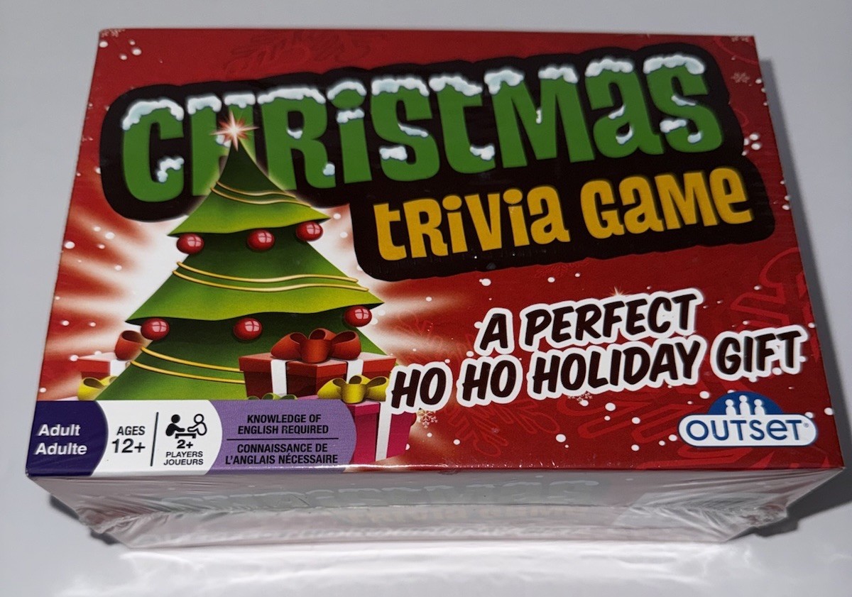 Christmas Trivia Game Ages 12+ A Perfect Ho Ho Holiday Gift by Outset