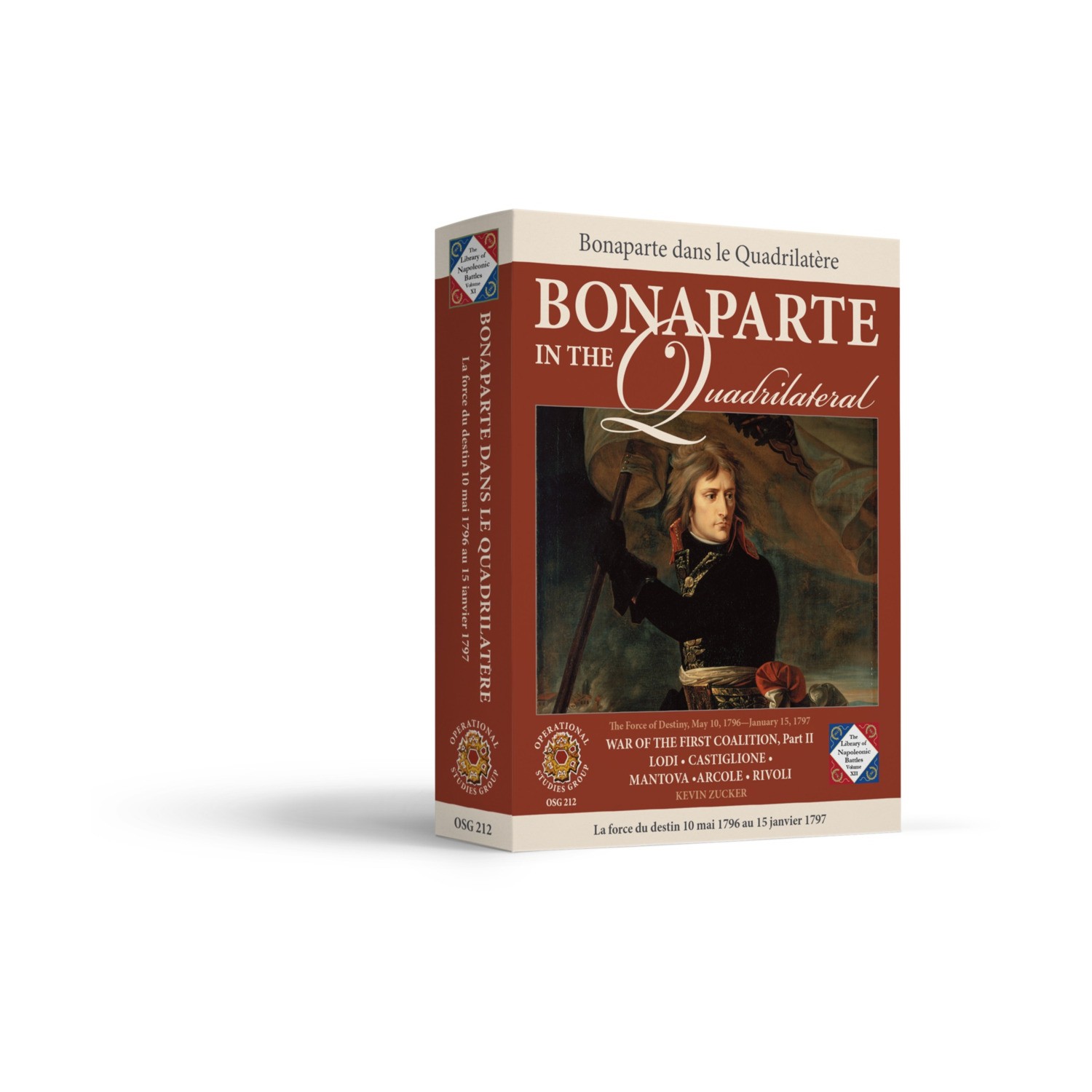 OSG Wargame Bonaparte in the Quadrilateral Box VG+/NM