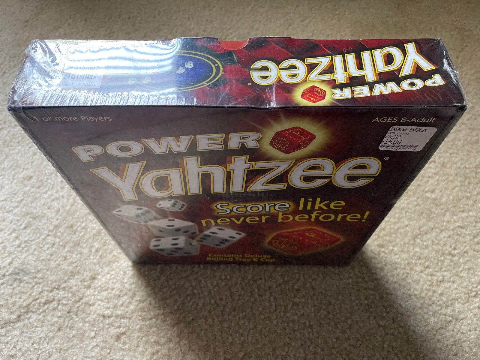 Power Yahtzee Board Game Winning Moves Games Hasbro Vintage New Sealed