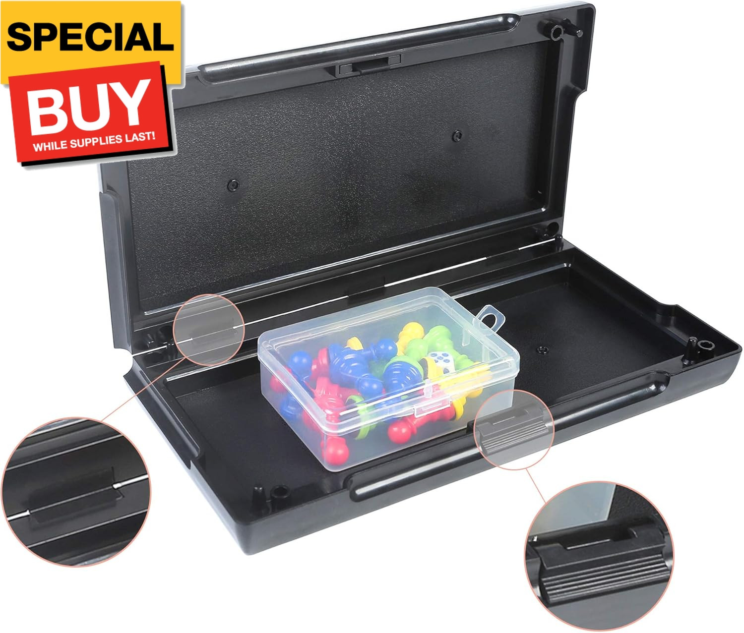 Ludo Magnetic Board Game Set, Folding and Light-Weight for Carrying, Gift for Al