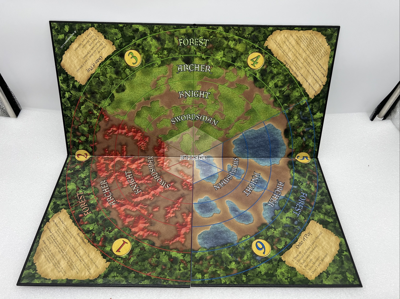 Castle Panic Board Game Fireside Games 100% Complete 2010 1st Ed