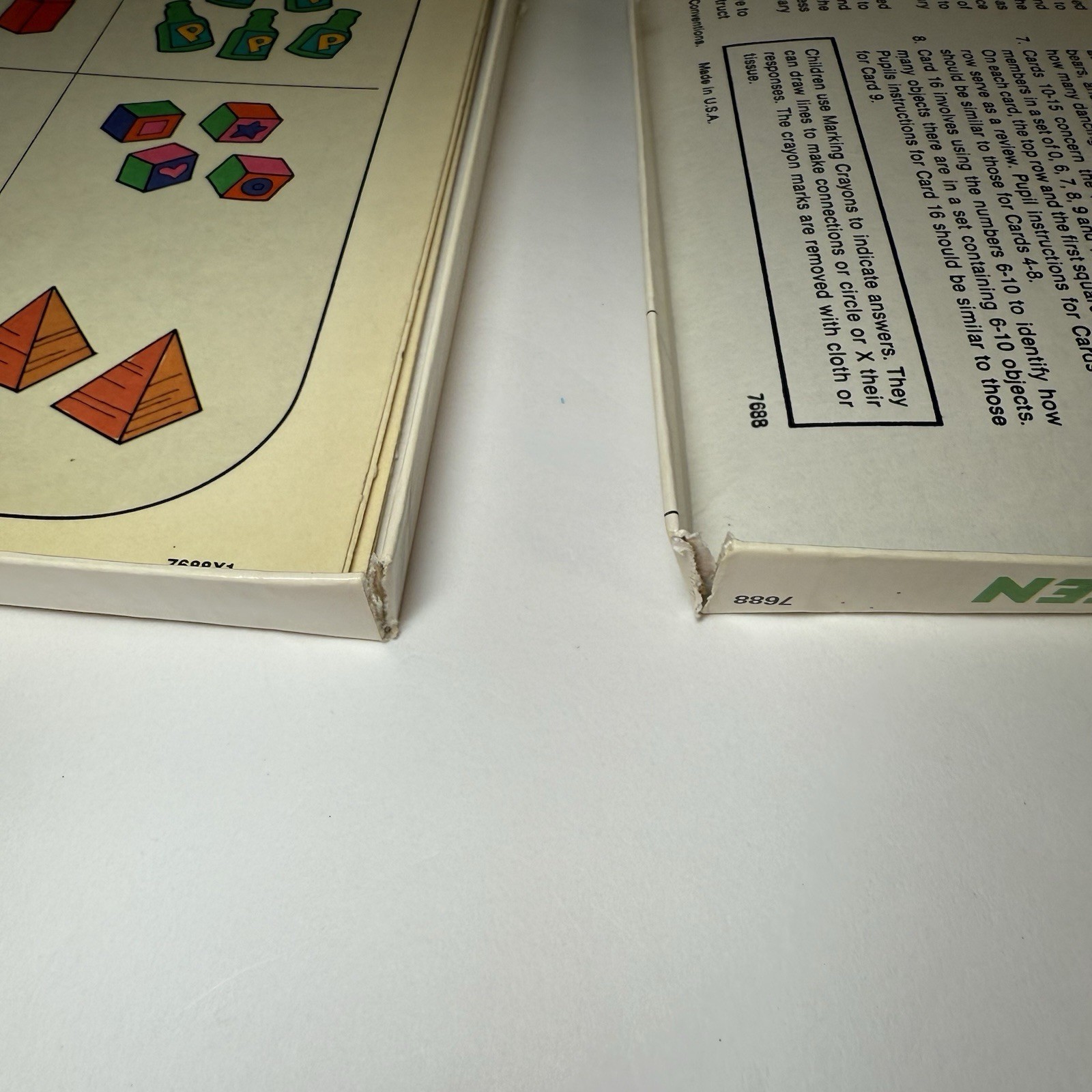 Milton Bradley Counting To Ten Write On Wipe Off Educational Game 1977 7688 0-10