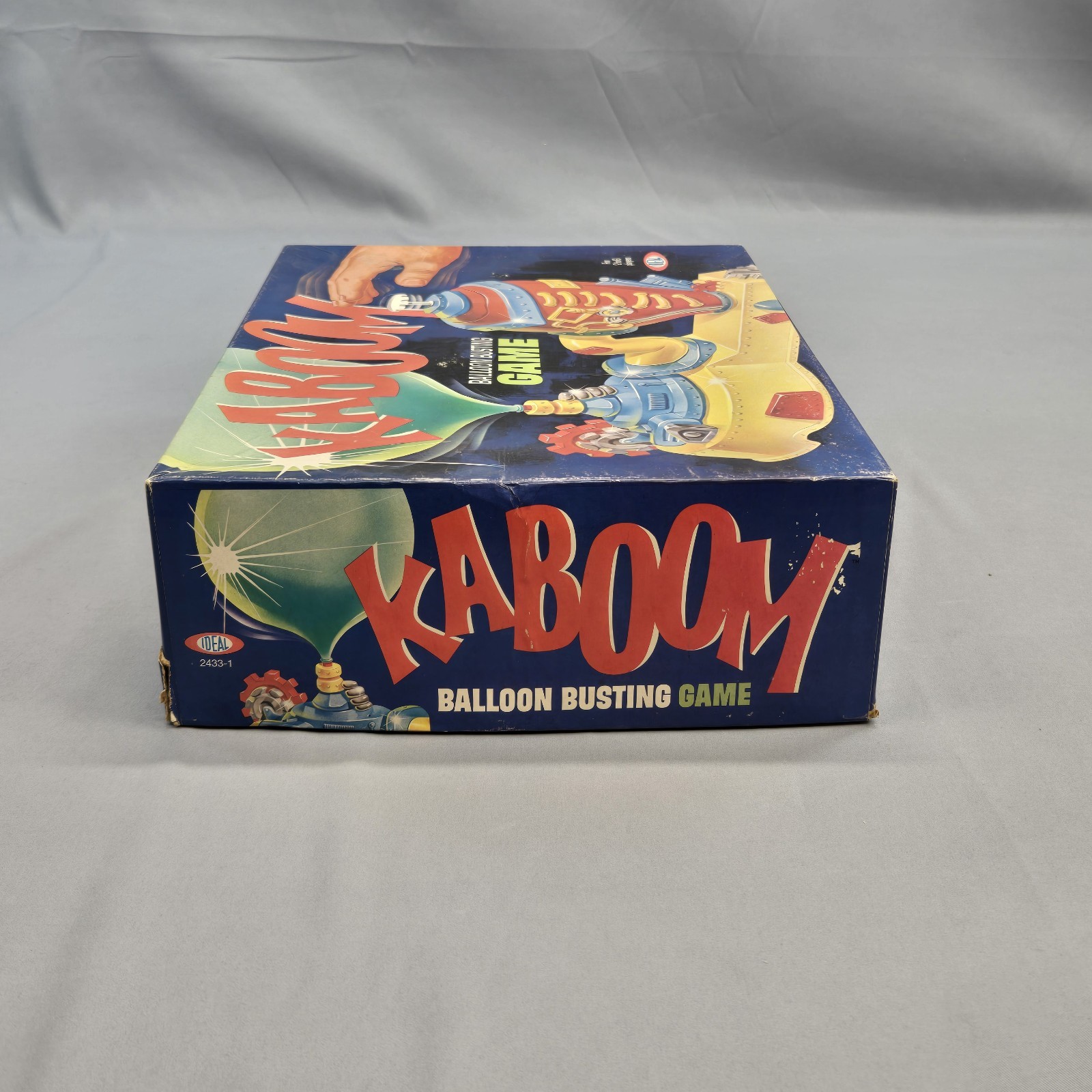 Vintage KABOOM- Balloon Busting game 1965 – Ideal – Missing 1 Peg No Balloons