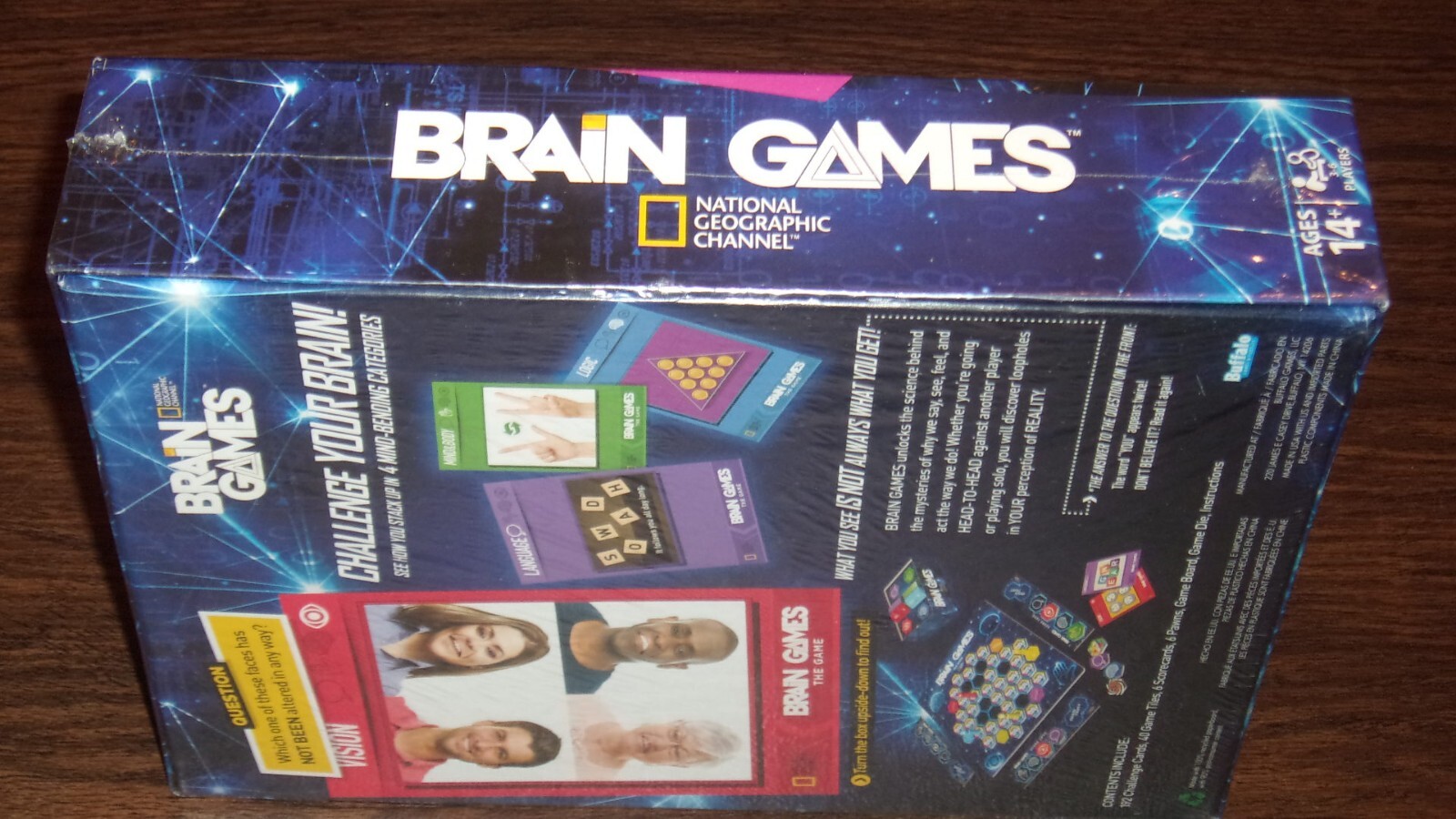 NIB Brain Games The Game Based on the Emmy Nominated National Geographic Channel