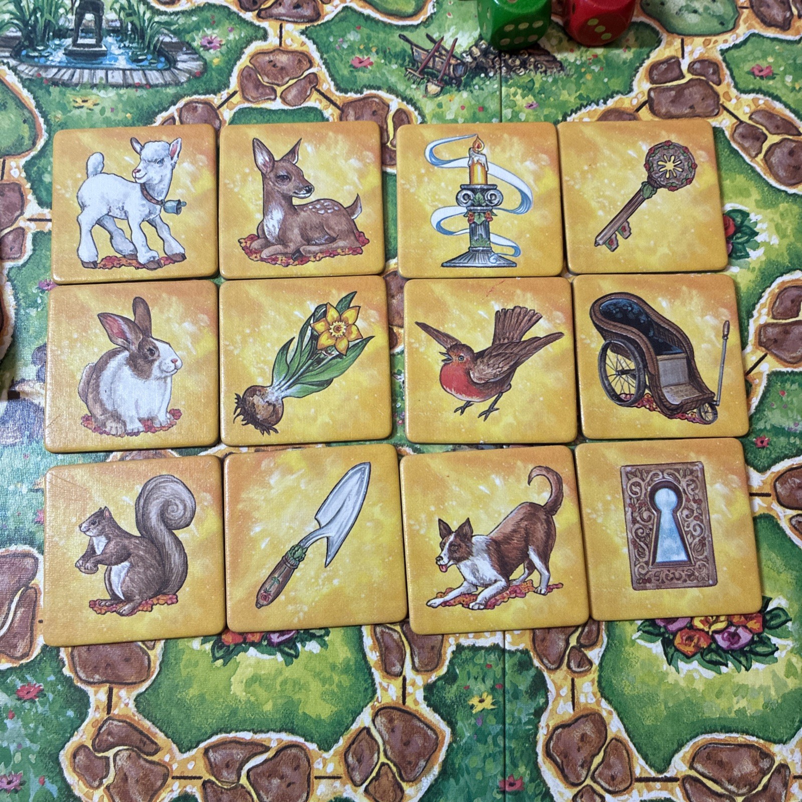 1993 The Secret Garden Game by Ravensburger Complete Game Set Warner Bros