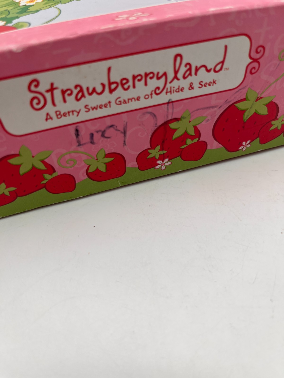 Strawberryland Berry Sweet Game of Hide & Seek Game- Missing 1 token and Manuel