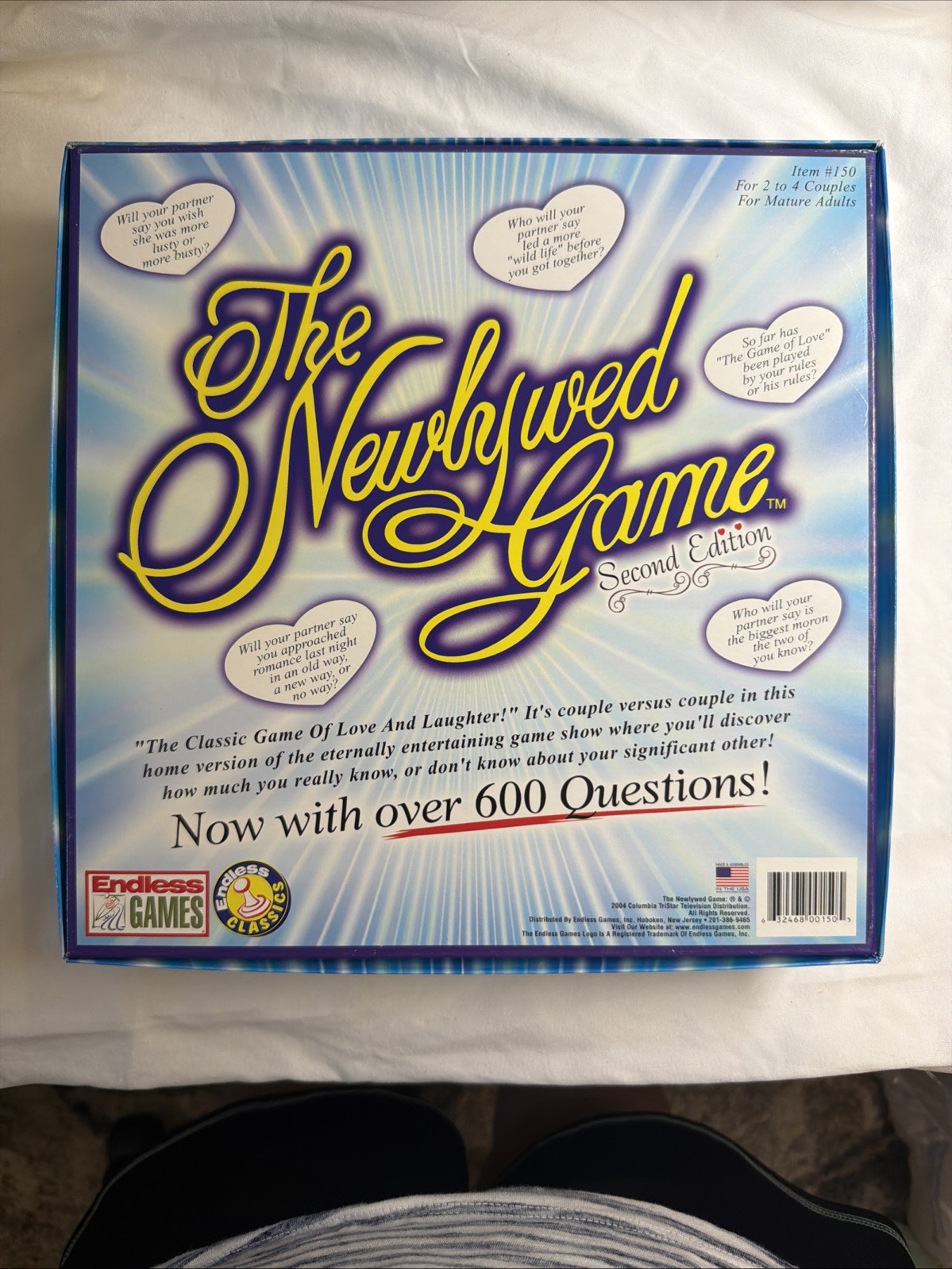 The Newlywed Game Second Edition Endless Games 2004 Complete