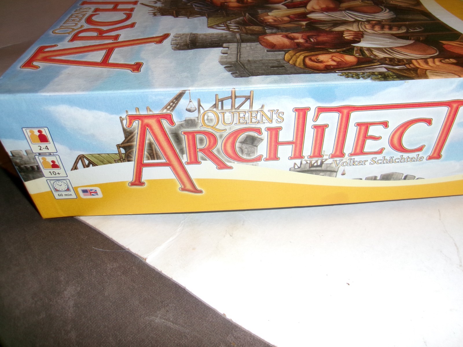 Queen’s Architect Board Game Volker Schachtele ages 10 up 60 min 2-4 players NEW