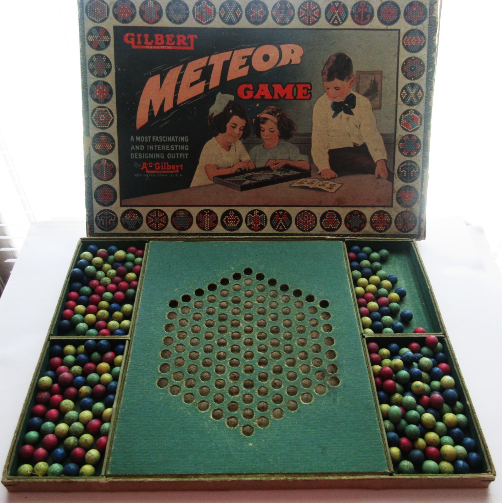 1920s A. C. Gilbert Meteor Game 1052