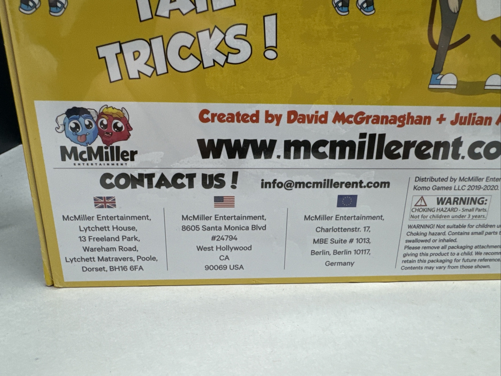 McMiller Entertainment It’s Bananas! The Monkey Game