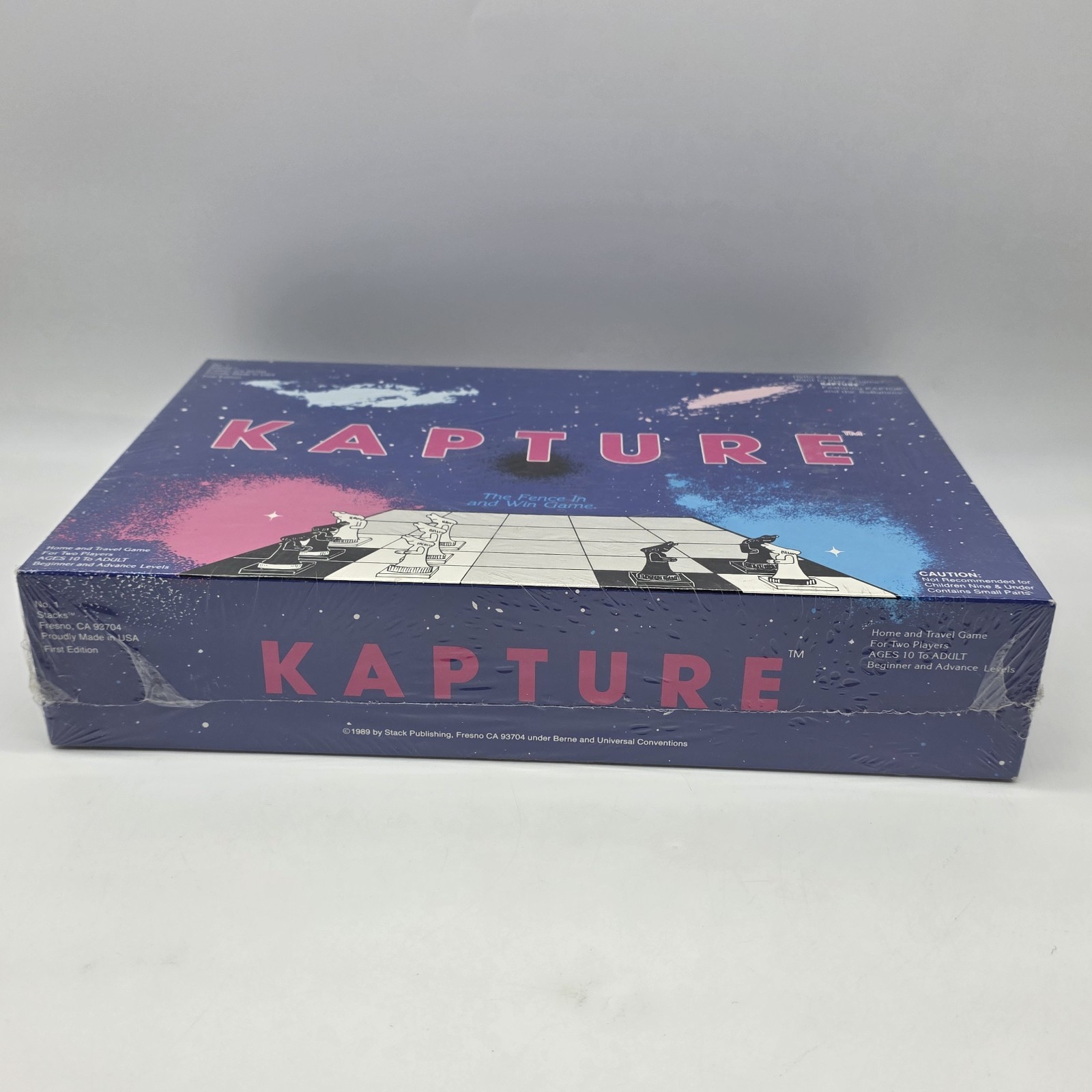 Kapture Board Game Fence In And Win Game First Edition Ages 10 To Adult Sealed