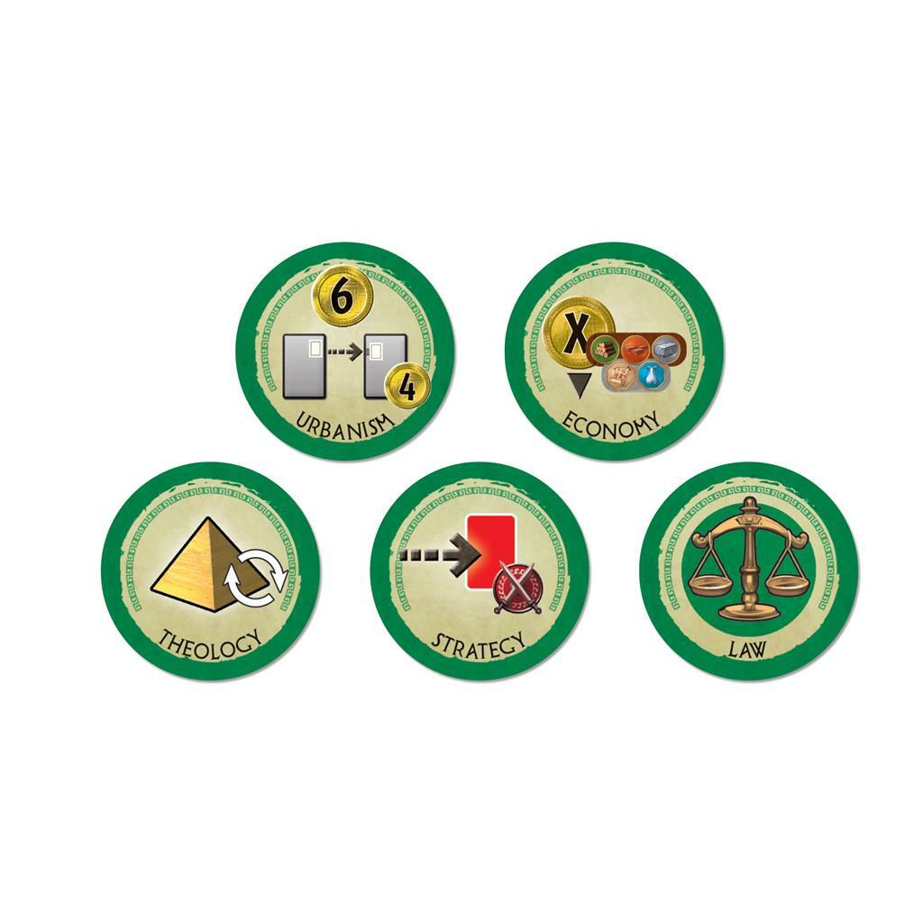 7 Wonders Duel Stand Alone 2 Player Board Card Game Asmodee ASM SEV07 Card