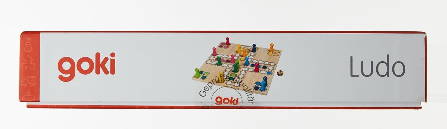 goki 56914 Ludo Board Game, Mixed