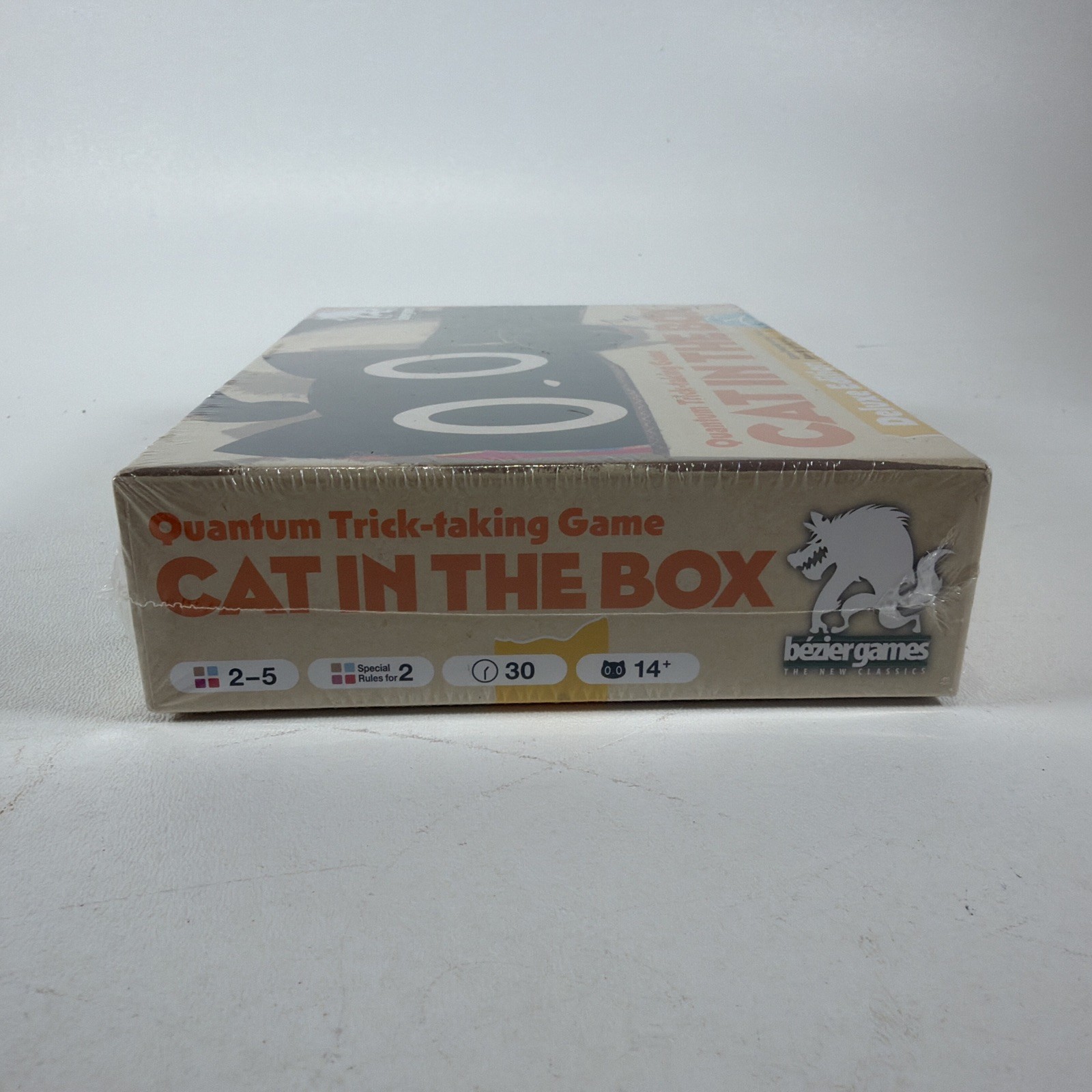 Cat in the Box Deluxe Edition Board Game Bezier Games New Sealed Quantum