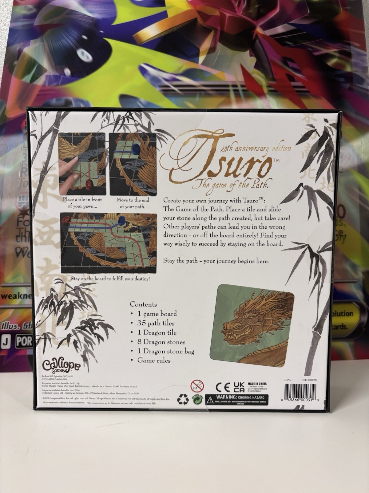 New Tsuro: The Game of the Path (20th Anniversary Edition) Board Game Family