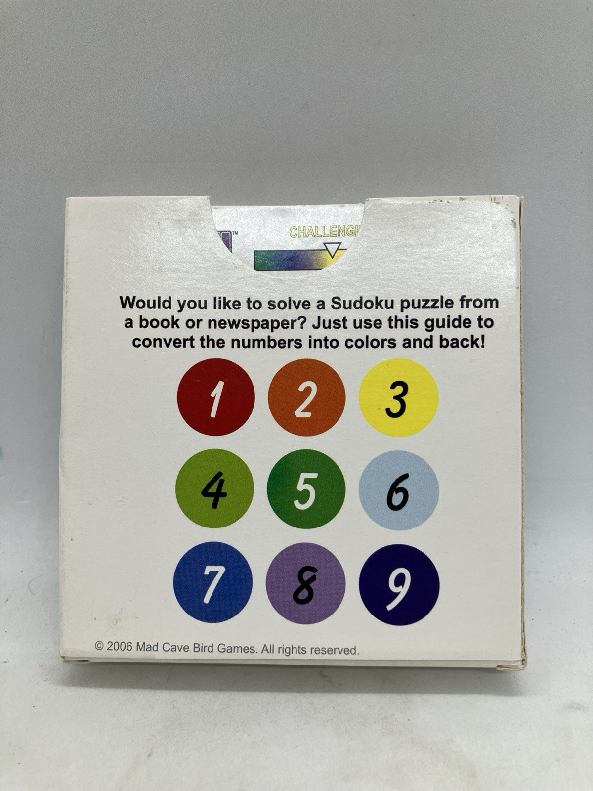 Colorku: The Color Sudoku Puzzle Plus Puzzle Cards 2006