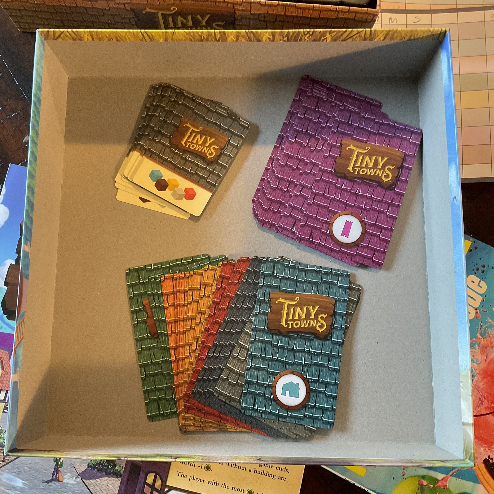 Tiny Towns Board Game – AEG Peter McPherson 2019 Complete