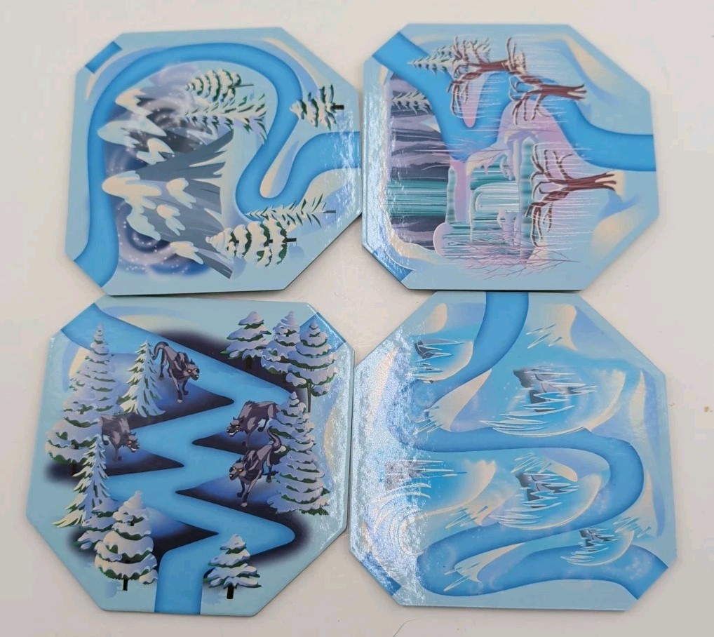 Disney Frozen Surprise Slides Game 2014 Wonder Forge Complete