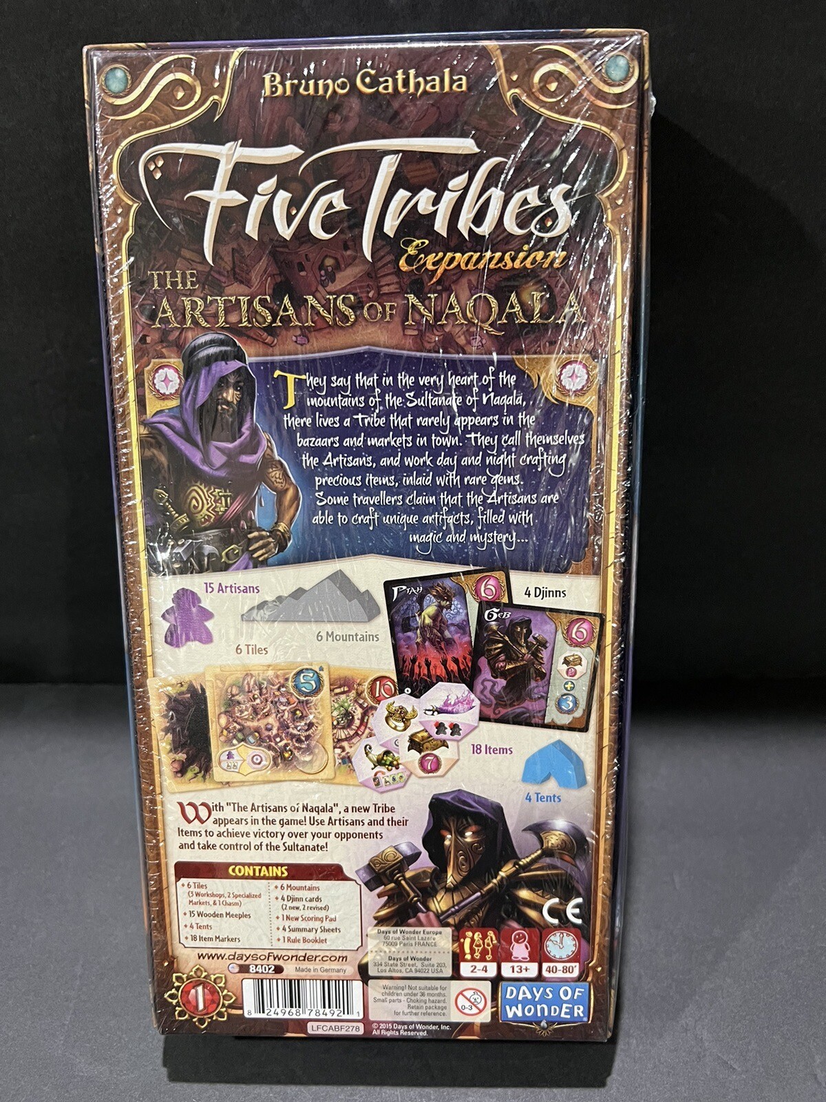 Five Tribes The Artisans of Naqala Expansion New Sealed Days of Wonder