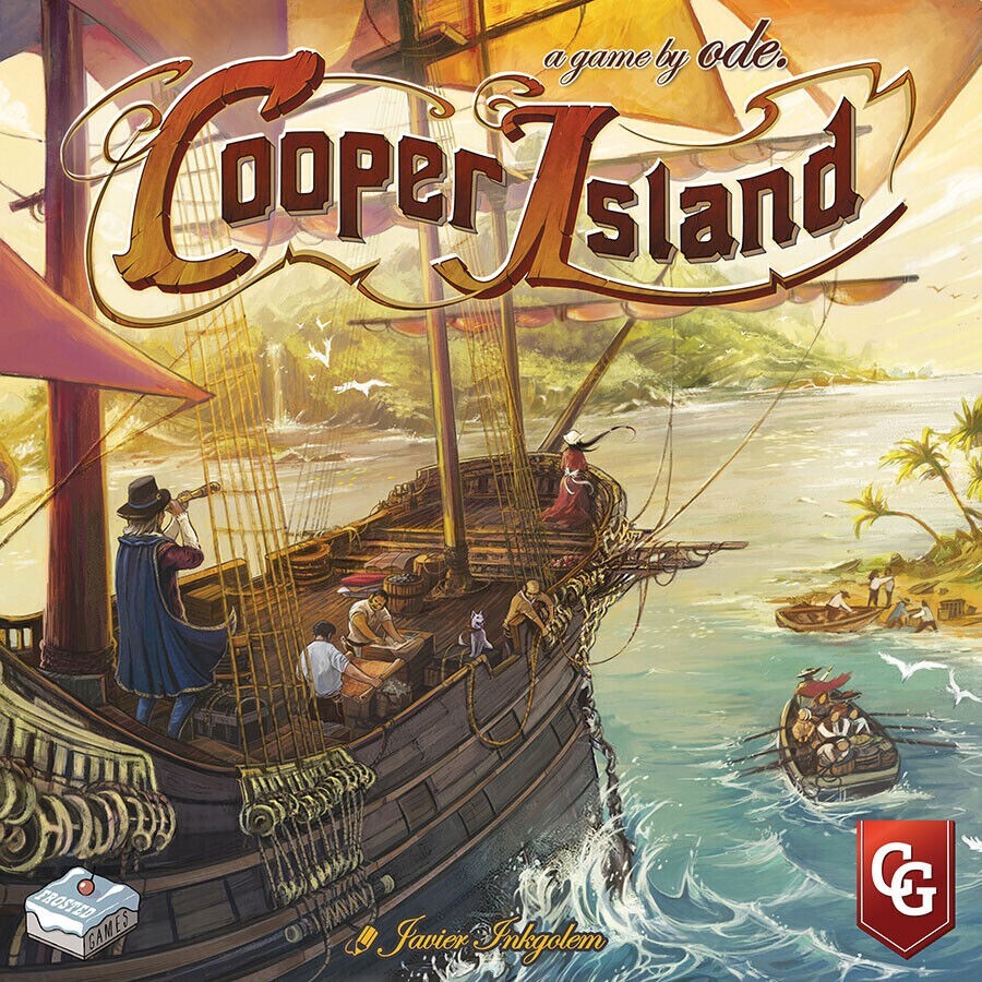 Cooper Island Board Game – Capstone Games Andreas Odendahl – New & Sealed