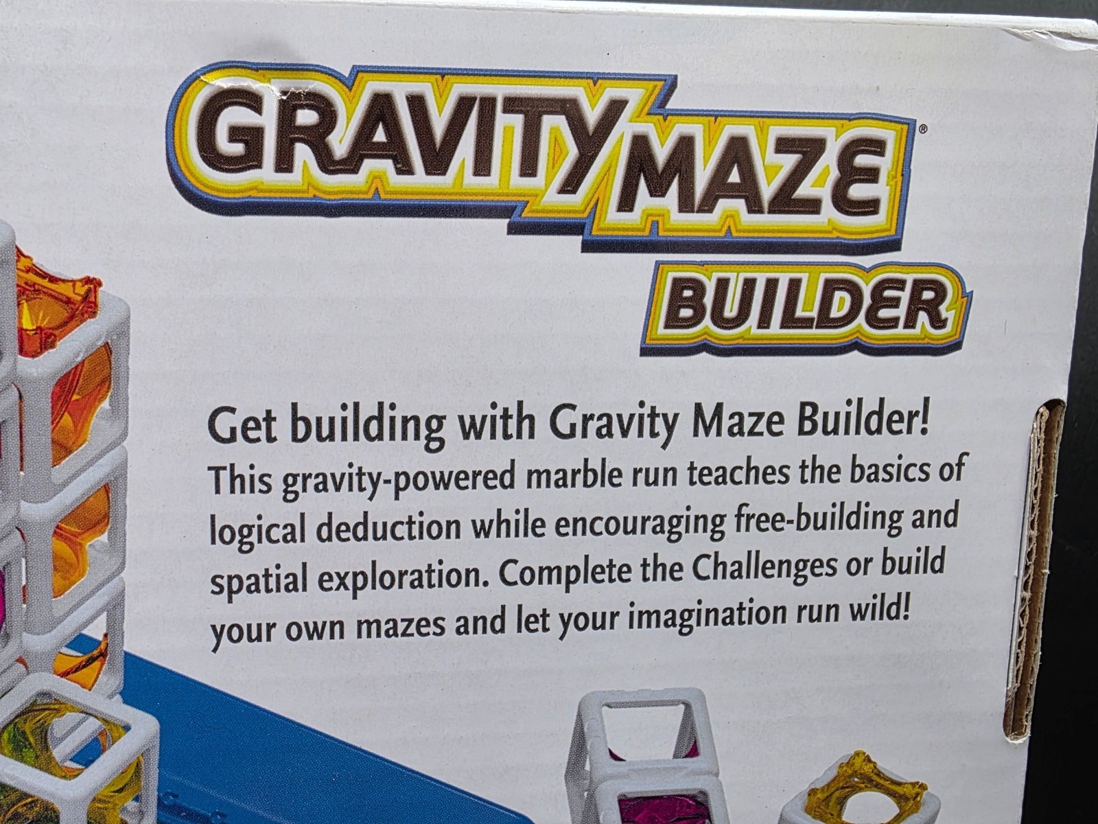 ThinkFun Gravity Maze Builder Game Marble Run Ages 5+ 40 Challenges Educational