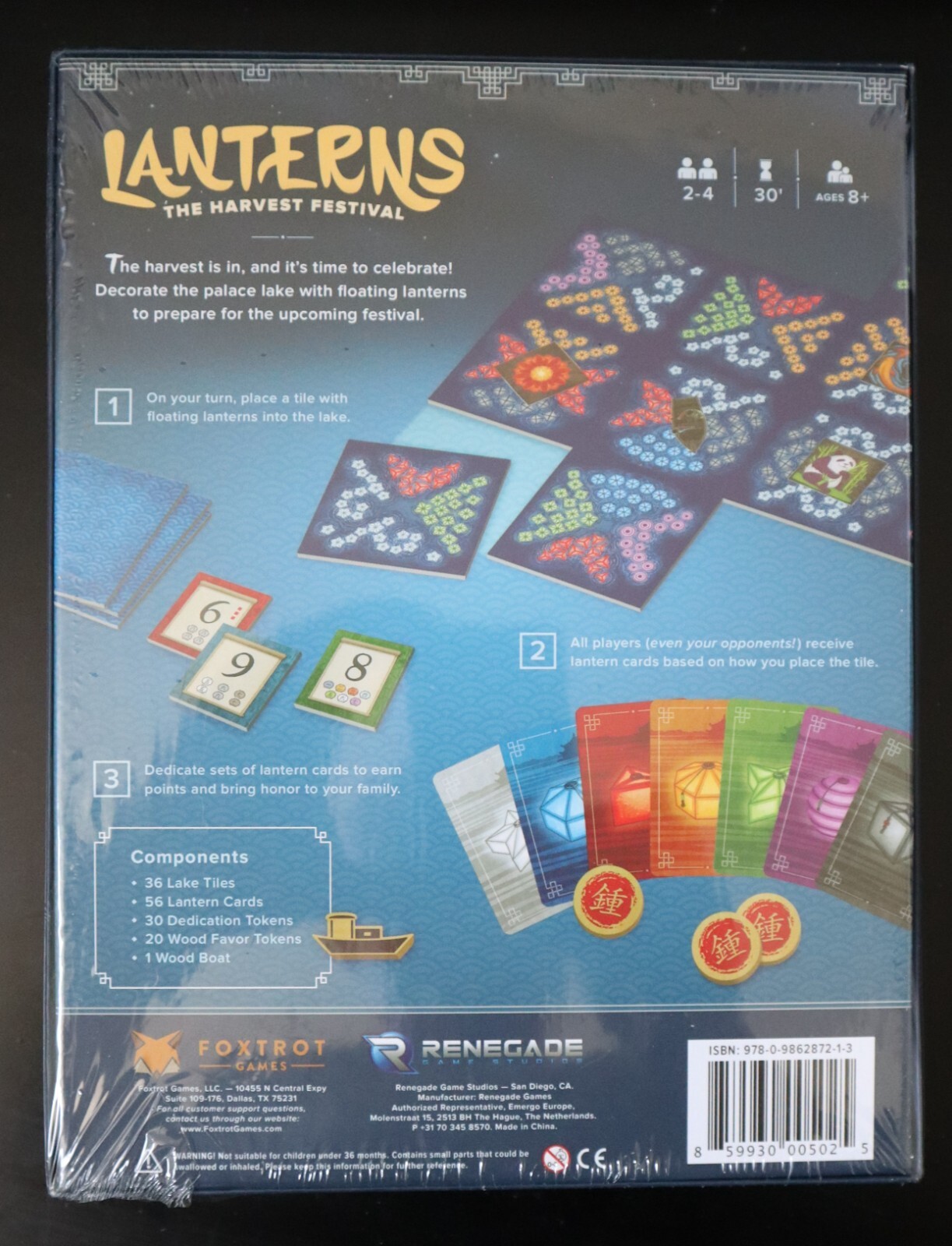 Lanterns The Harvest Festival Board Game by Renegade Games/Foxtrot Games