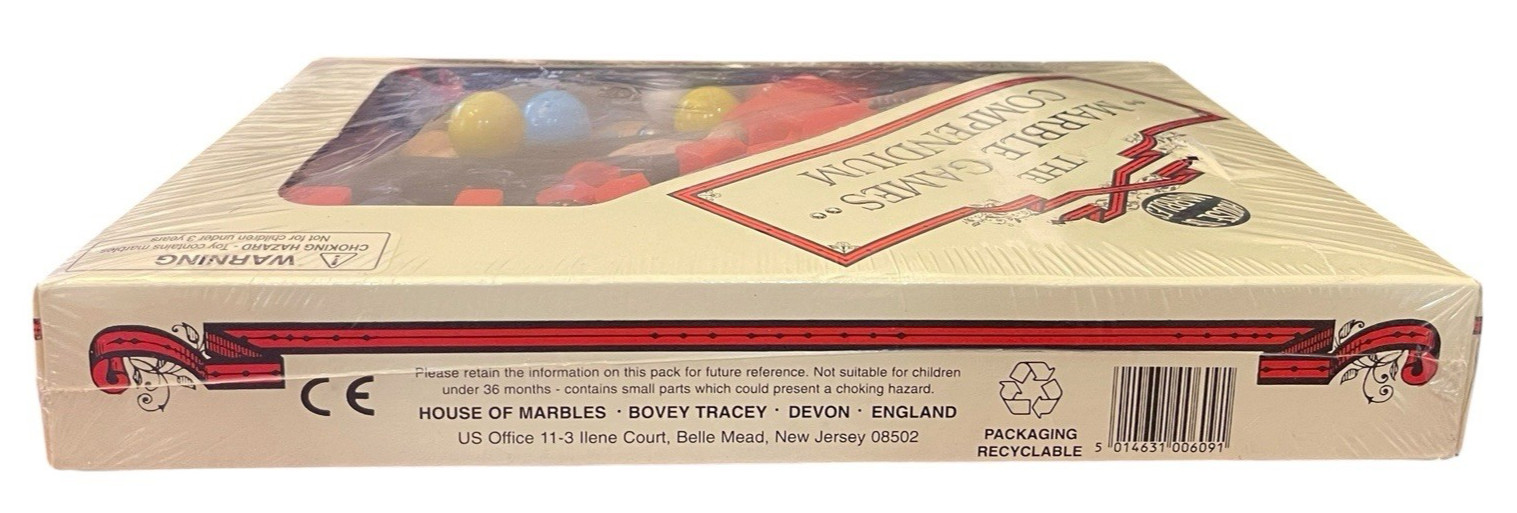 House Of Marbles The Marble Games Compendium England NEW SEALED 20 Games *READ