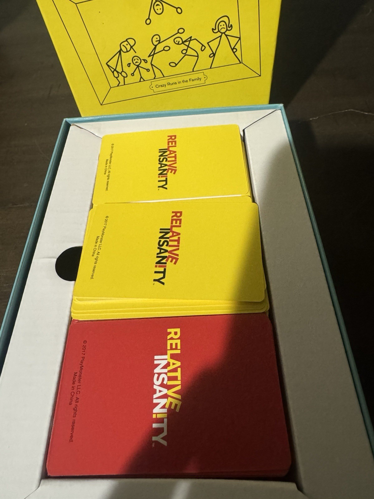 RELATIVE INSANITY board-game Jeff Foxworthy humor cards 2017 family NWT