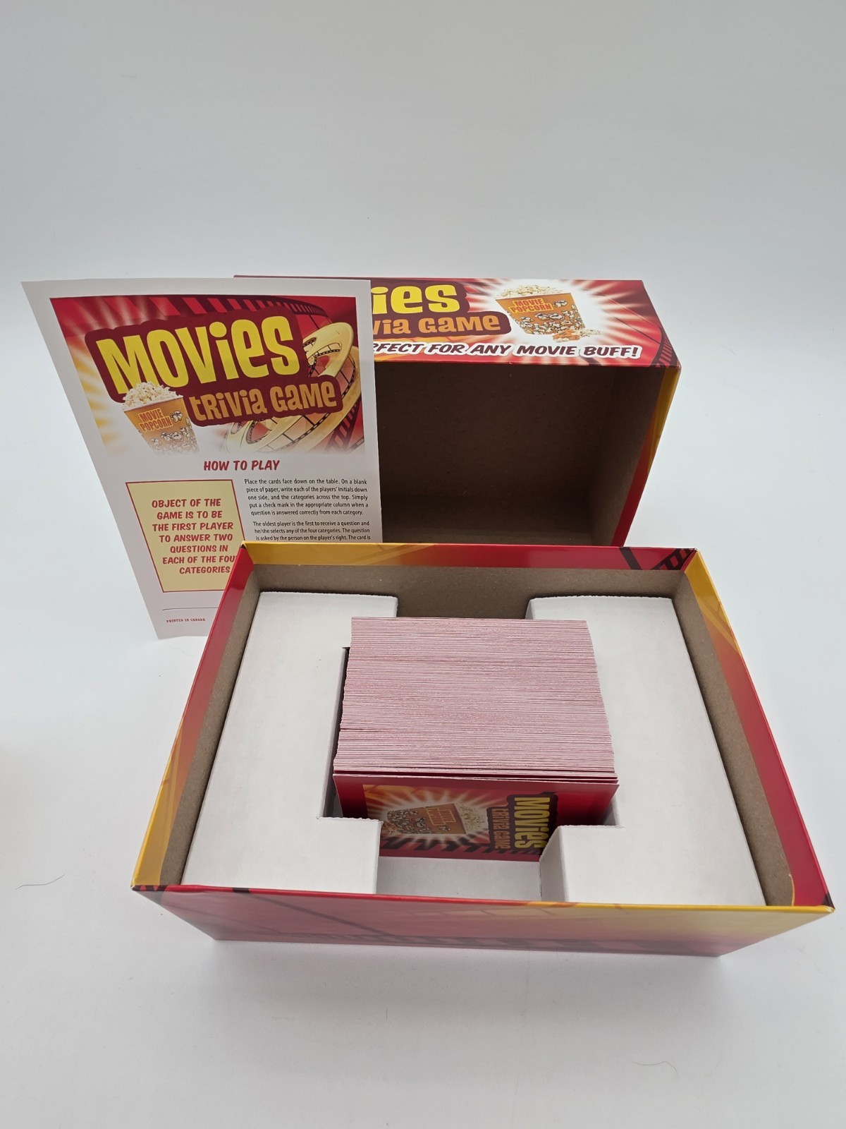 3 Trivia Games, Movies, Pass The Popcorn, I Should Have Known That, All Complete