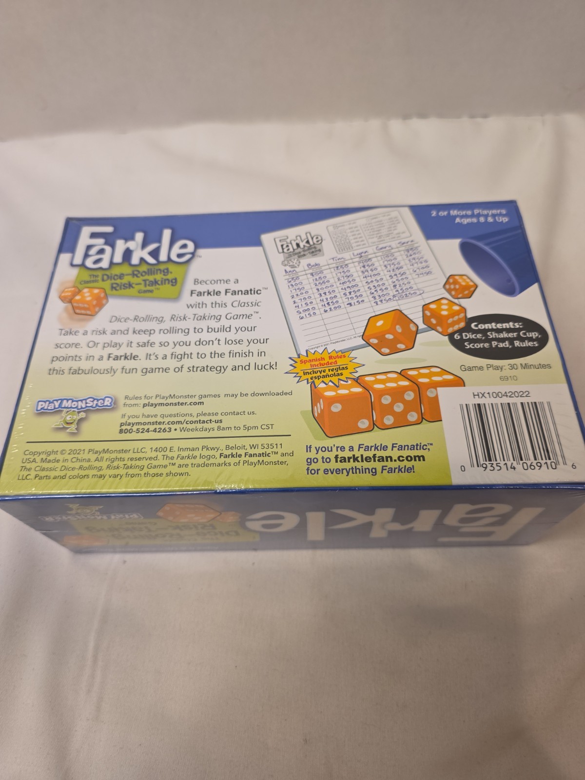FARKLE The Classic Dice-Rolling Game New Factory Sealed Box