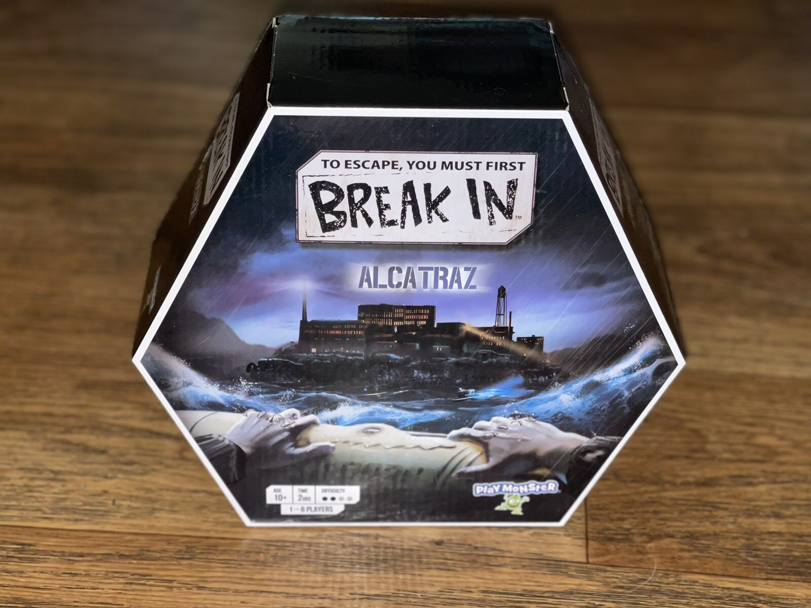 Playmonster Break In Alcatraz Escape Game Ages 10+ 1-6 Players