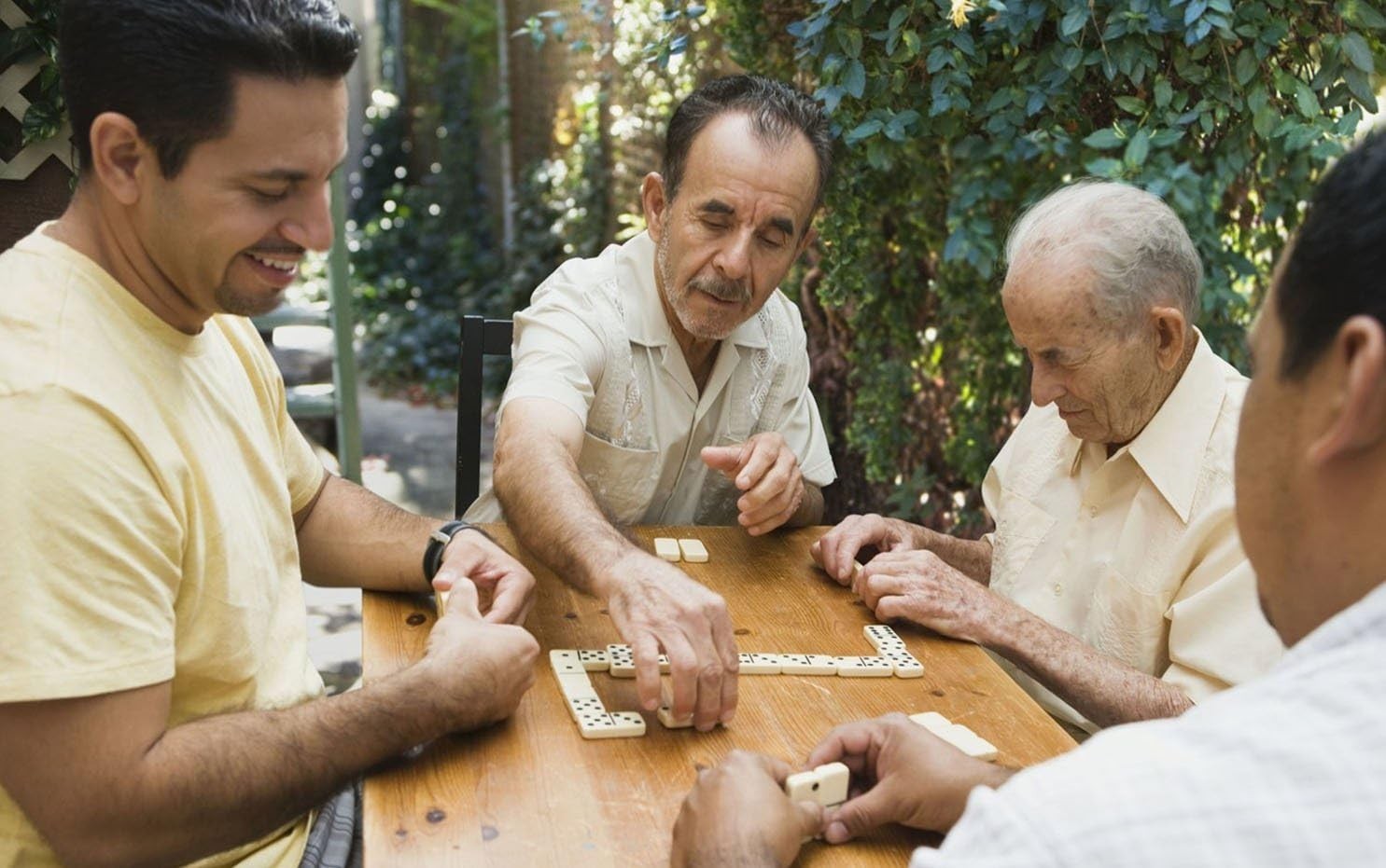 Dominoes Set for Adults, Dominos Set with 28 Ivory Tiles, Double Six Dominos Gam