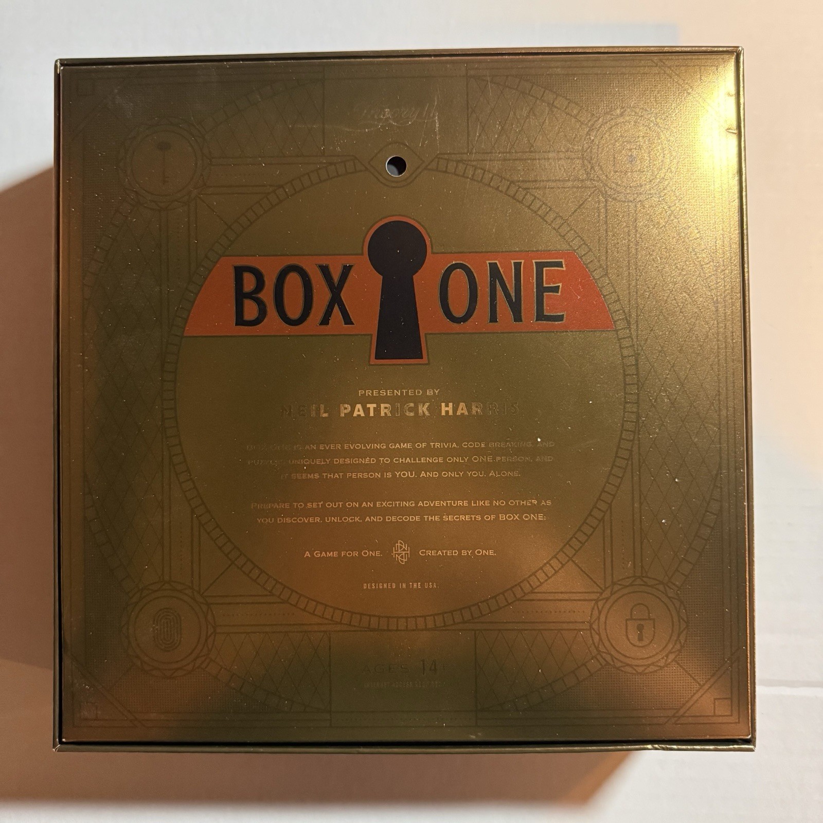 Theory11 Box One Single Player Card Game Trivia Puzzles & Codes Ages 14+