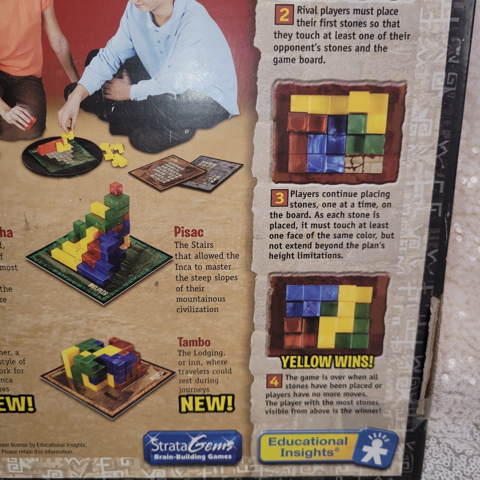 Rumis Board Game 3D Strategy Outbuild Outsmart COMPLETE Educational Insights