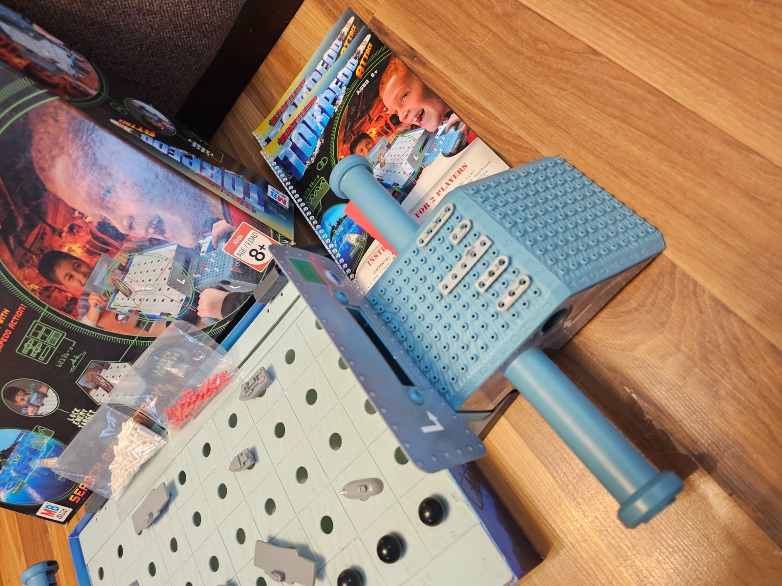 Battleship Torpedo Attack Counted Complete Milton Bradley 2007