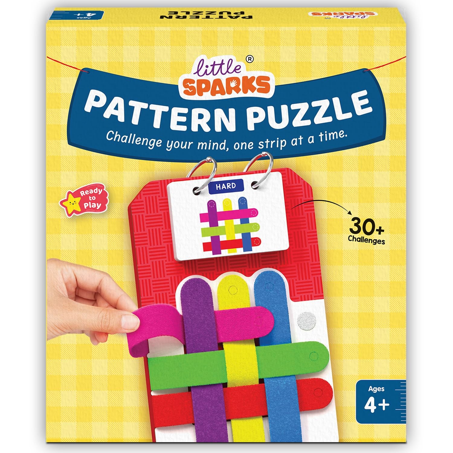 Smartivity Pattern Puzzle Game for Kids Ages 4, 5, 6, 7, 8 | 30+ Color & Patt…