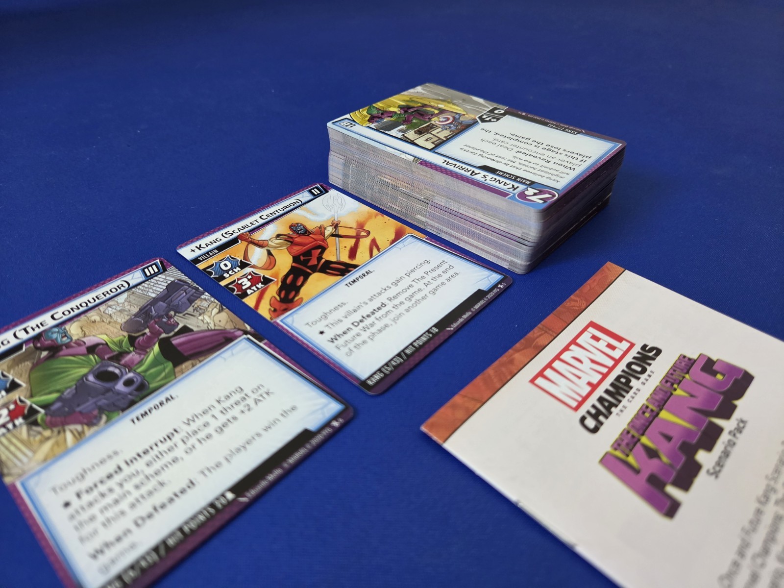 Marvel Champions The Card Game Core Set + 3 Expansions + Insert! COMPLETE