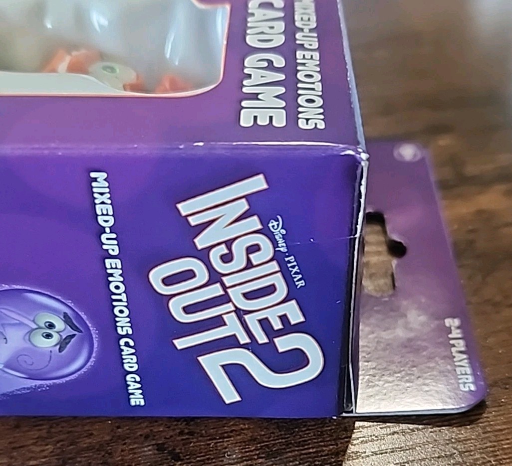 Disney Pixar Inside Out 2 Mixed-Up Emotions Card Game With Anxiety Figure