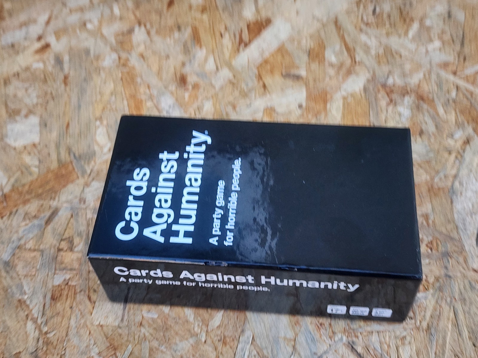 CARDS AGAINST HUMANITY new In Box Party Entertainment Game, FOR HORRIBLE PEOPLE