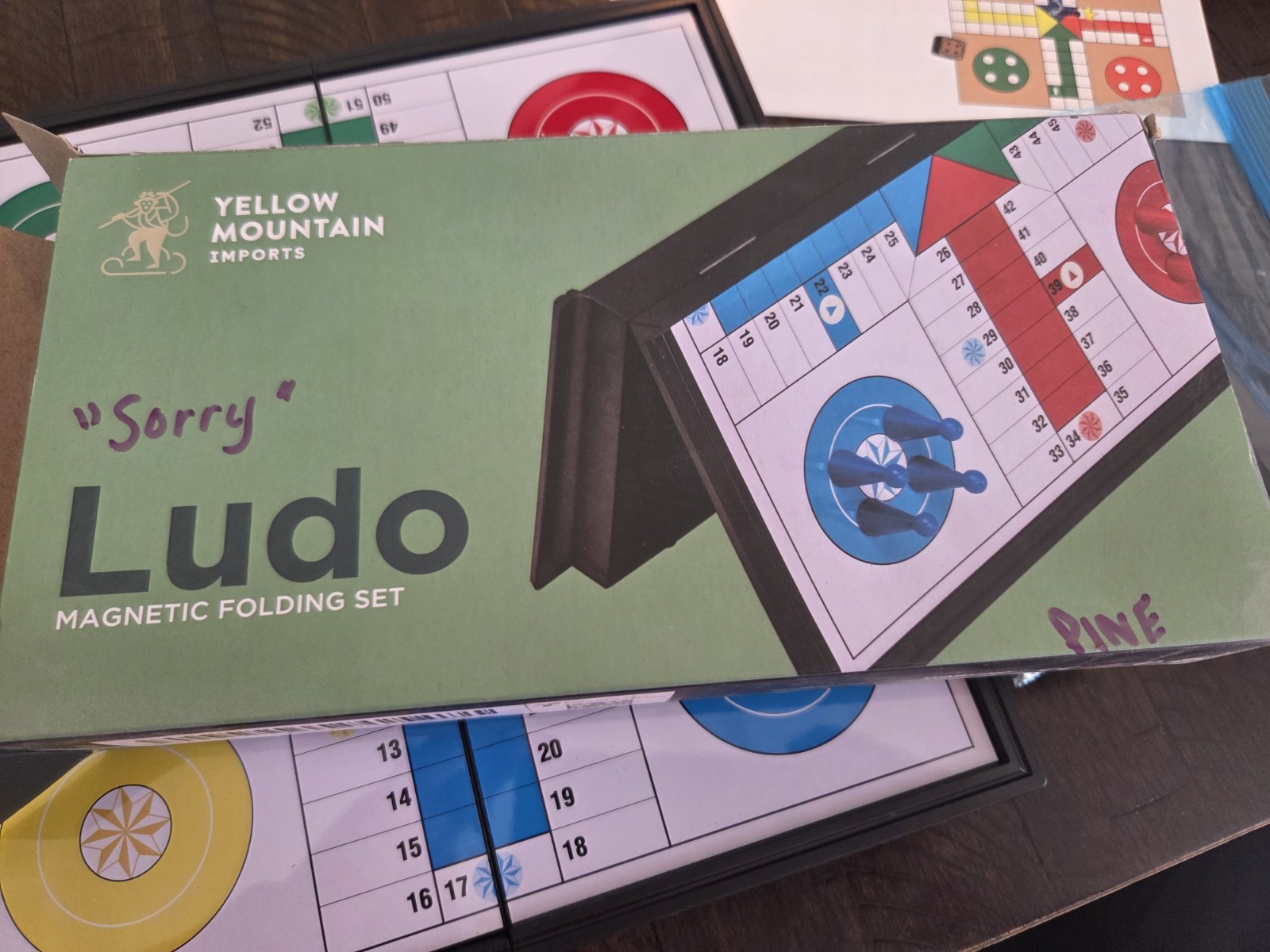Magnetic Ludo Traditional Board Game 10×10 Folding Travel Game
