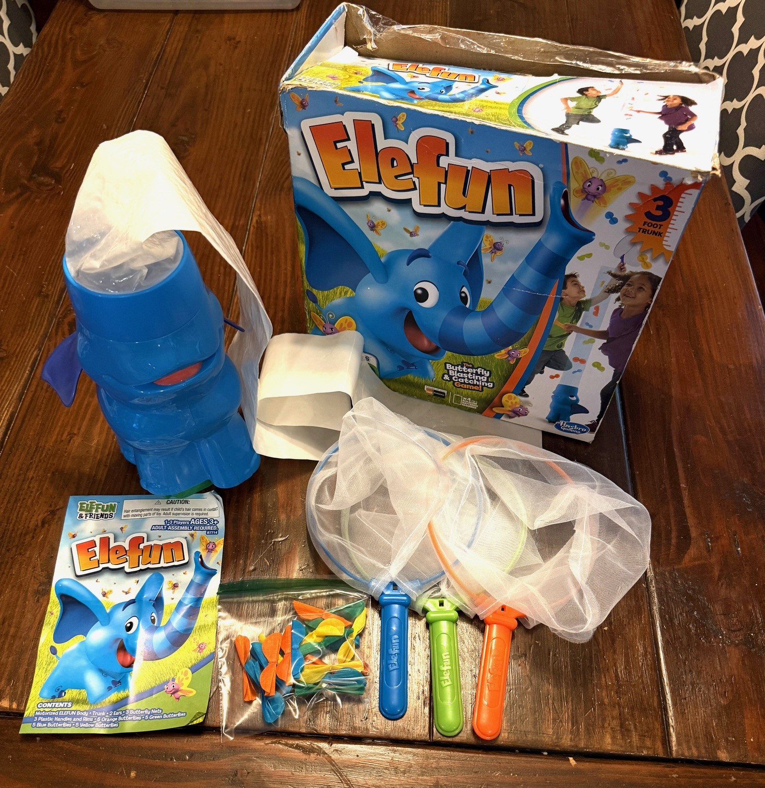 ELEFUN Hasbro Butterfly Catchin Game 2020 Electronic Game