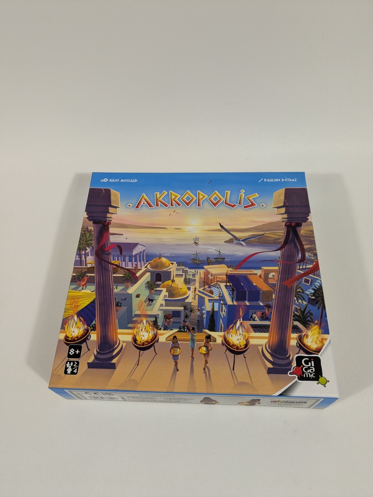 Gigamic Akropolis Tile Stacking Board Game Great Family Board Game Night!