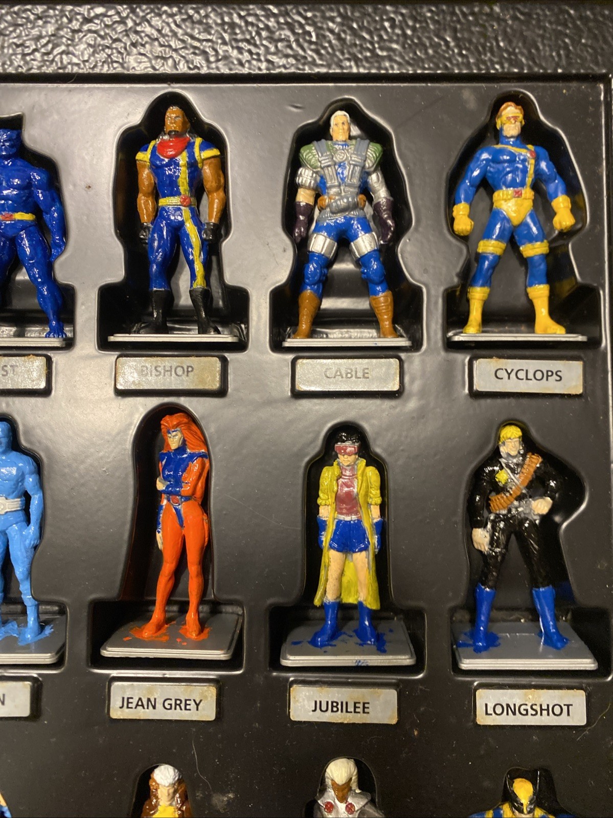 Vintage 1994 X-Men Under Siege Board Game COMPLETE Pressman Marvel w/ 18 Figures