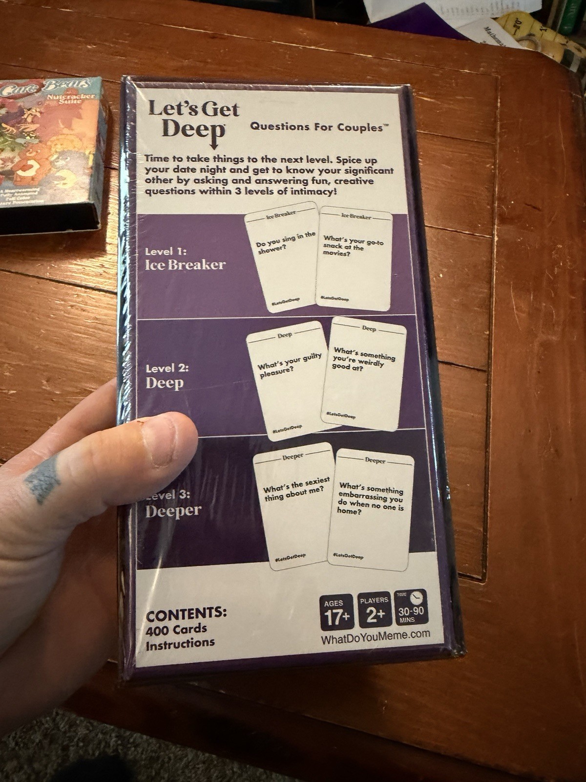 Lets Get Deep Questions for Couples Game Card Game New Sealed ** 17+ Years Old