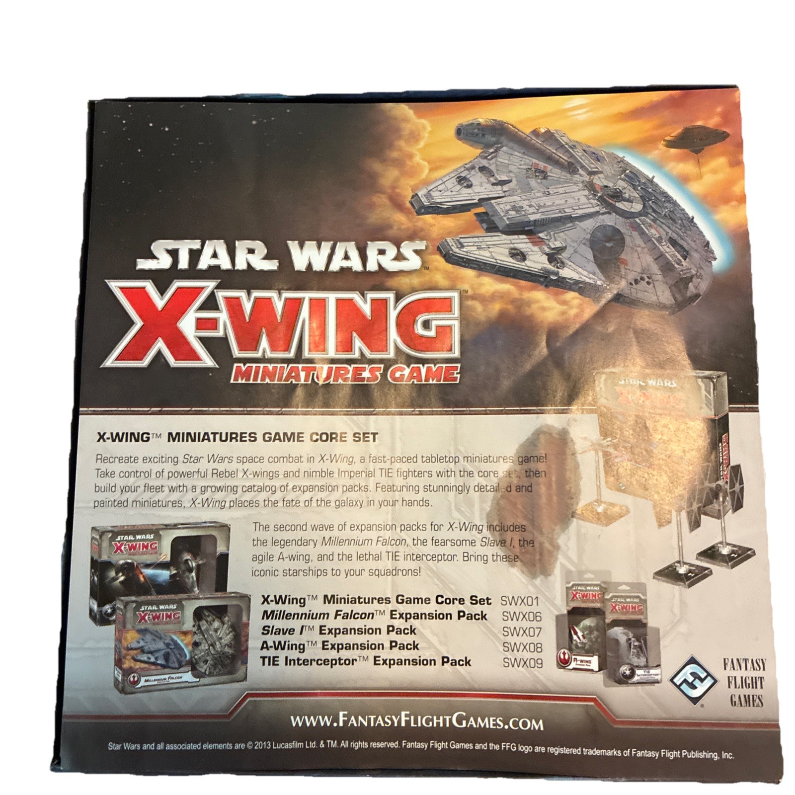 Star Wars The Card Game LCG Edge of Darkness Exp FG 2013 VG/EX
