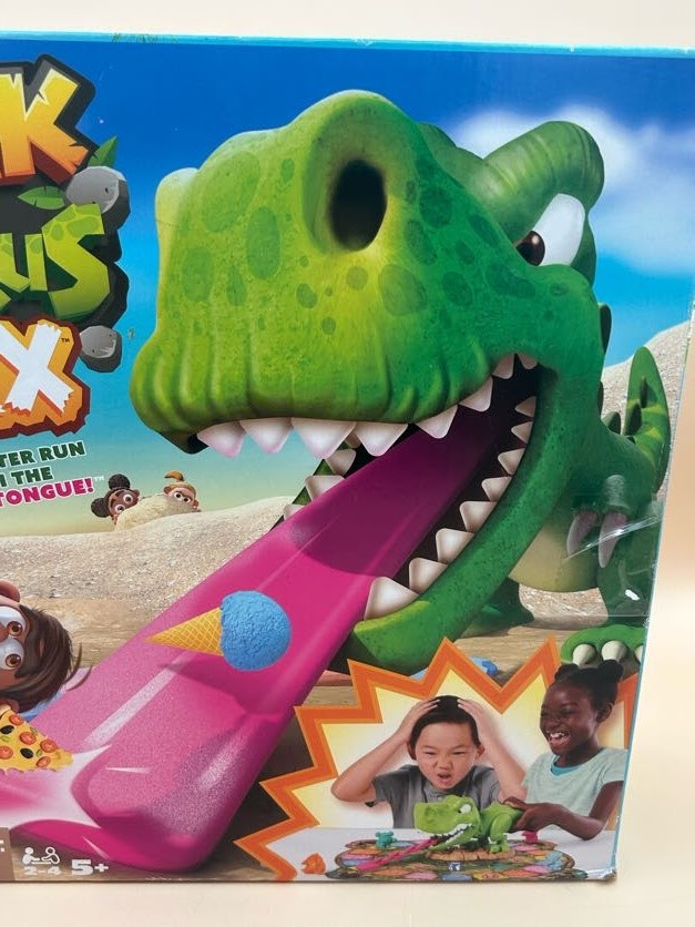 Snack-O-Saurus Rex, Interactive Dinosaur Toy For Kids, Board Games For Family