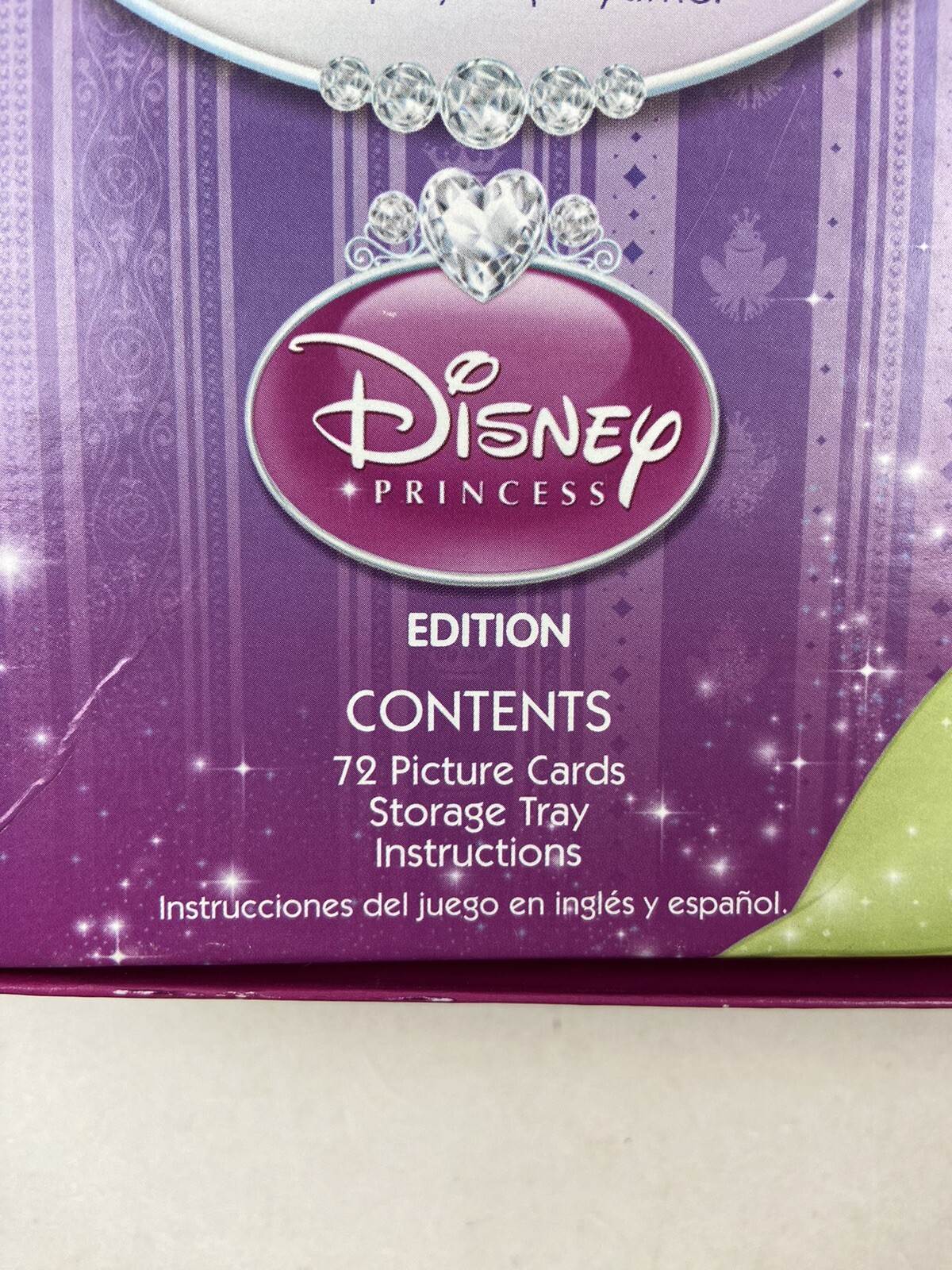Memory Disney Princess Edition Matching Game By Hasbro 2010 COMPLETE! EUC