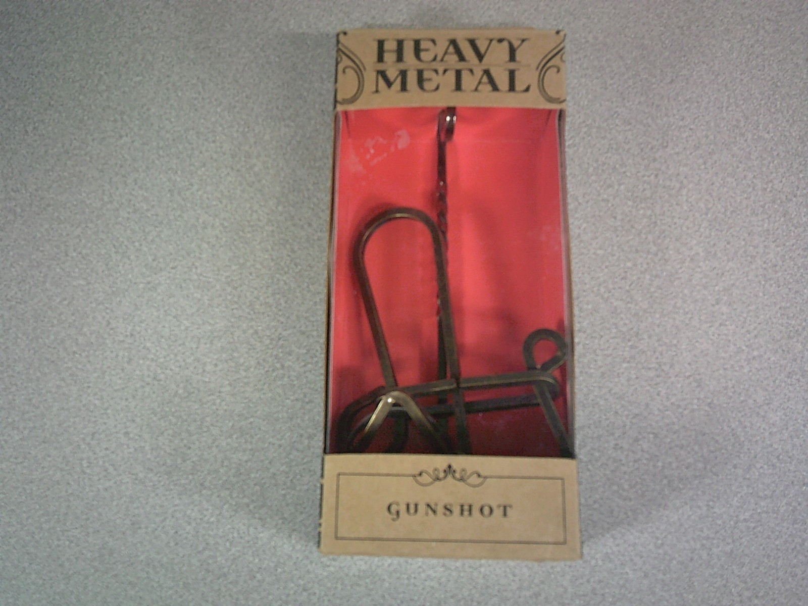Heavy Metal “Gunshot” Puzle Game (BRAND NEW, Classic Games)