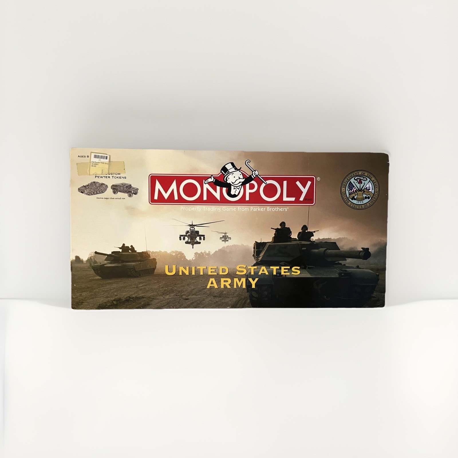 Vintage Monopoly United States Army Edition (2002) Board Game